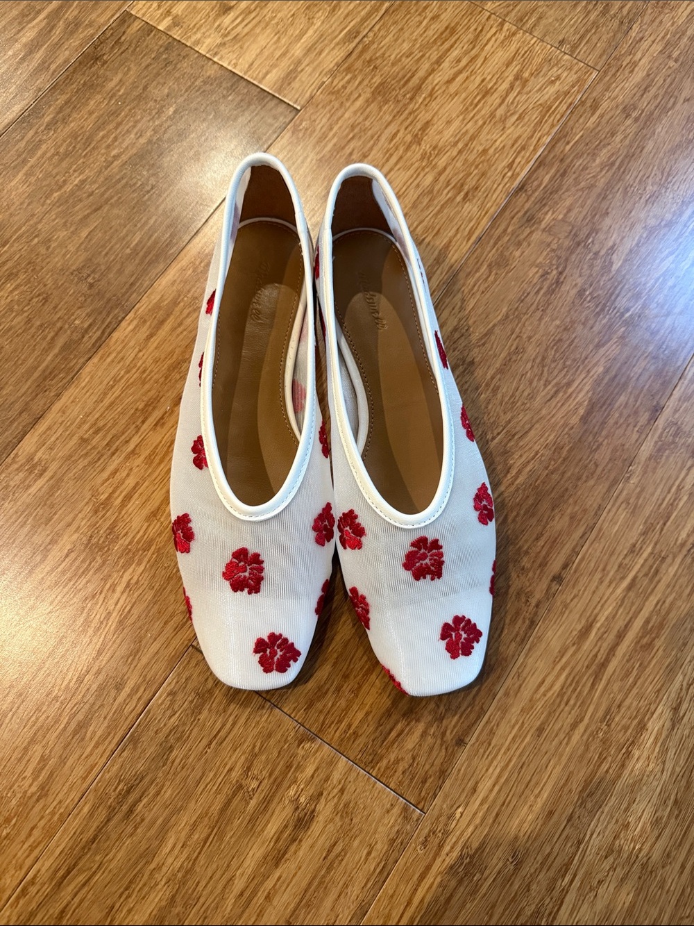 NWT Madewell Mylie Mesh Flats $148